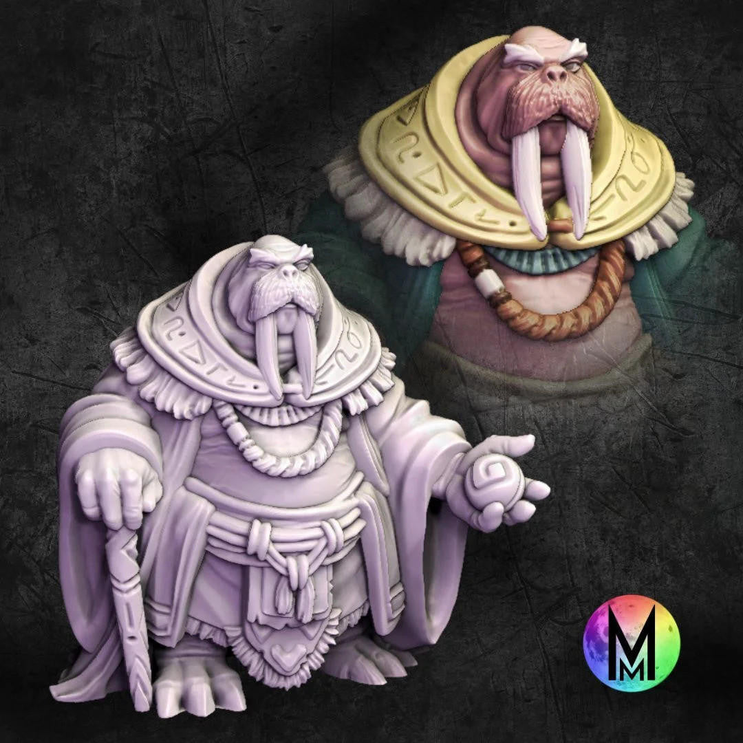 Moonlight Minis Morusian Elder (Walrus Man)